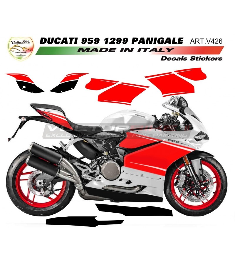 Ducati Corse Aufkleber Kit - Ducati Panigale 1299/959