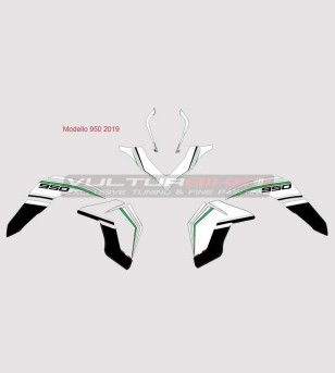 Nouveau kit adhésif design - Ducati Multistrada 1260 / 950 2019