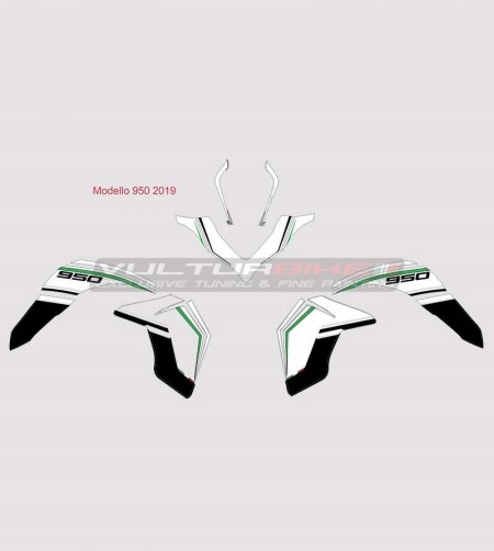Stickers kit brand new design - Ducati Multistrada 1260 / 950 2019 