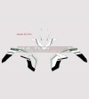 Neues Design Klebeset - Ducati Multistrada 1260 / 950 2019 