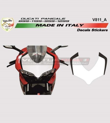 Front fairing number plate sticker - Ducati Panigale V4 / 899/1199/1299/959