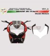 Front fairing number plate sticker - Ducati Panigale V4 / 899/1199/1299/959 