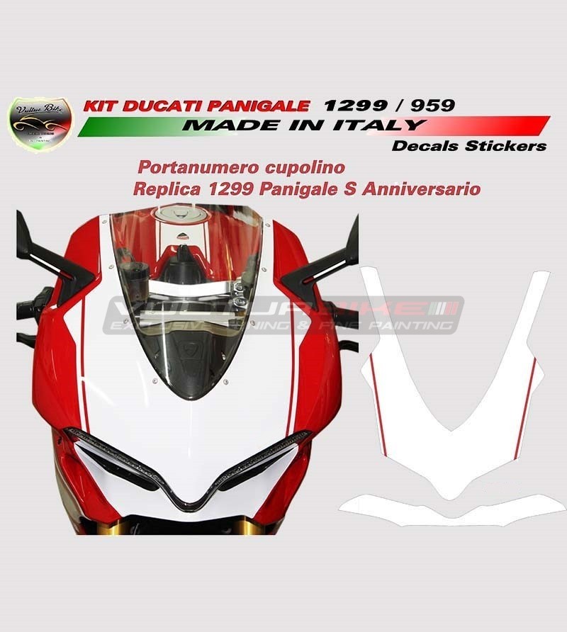 Stickers for front fairing anniversary version - Ducati Panigale 959/1299