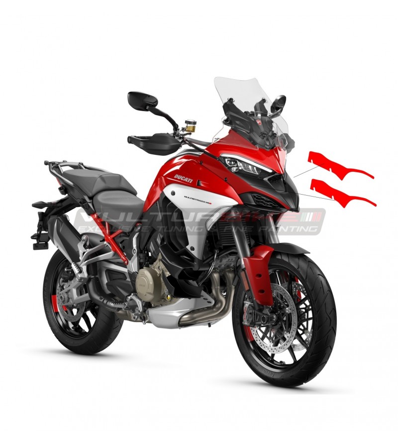 Stickers for airbox covers Ducati Multistrada V4 / V4S / Rally
