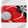 2 Pegatinas de cubierta de tanque - Ducati Panigale V4 / V4S / V4R 