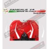 2 Pegatinas de cubierta de tanque - Ducati Panigale V4 / V4S / V4R 