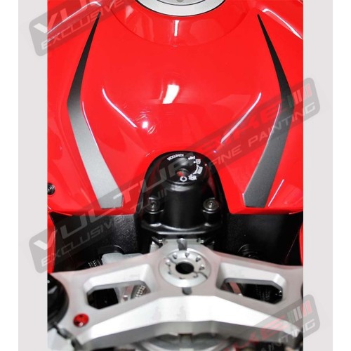 2 Pegatinas de cubierta de tanque - Ducati Panigale V4 / V4S / V4R 