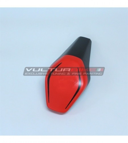 Funda de almohadilla de asiento de carbono personalizada para S CORSE - Ducati Panigale V4 / V4S / V4R