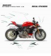 Kit adhesivo personalizado tricolor italiano - Ducati Streetfighter V4 / V4S