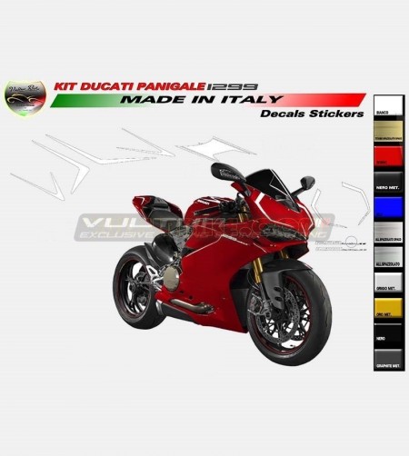 Colored stickers' kit exclusive design - Ducati Panigale 959/1299