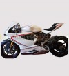 Kit de pegatina tricolor para base blanca - Ducati Panigale 899/1199 