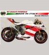Kit adesivi per moto base bianca - Ducati Panigale 899/1199 