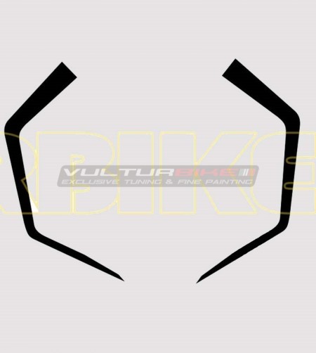 Colored front fairings stripe stickers - Ducati Panigale 899/1199/959/1299 