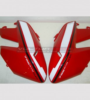 Kit autocollant Performance moto rouge - Ducati Hypermotard 796/1100