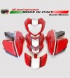 Kit adesivi moto rossa - Ducati Hypermotard 796/1100 