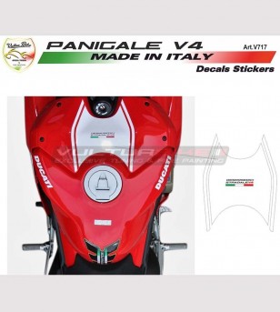 Customized sticker for tank's cover - Ducati Panigale V4 / V4R