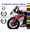 MotoGP Weltmeister Lorbeer Krone Aufkleber 