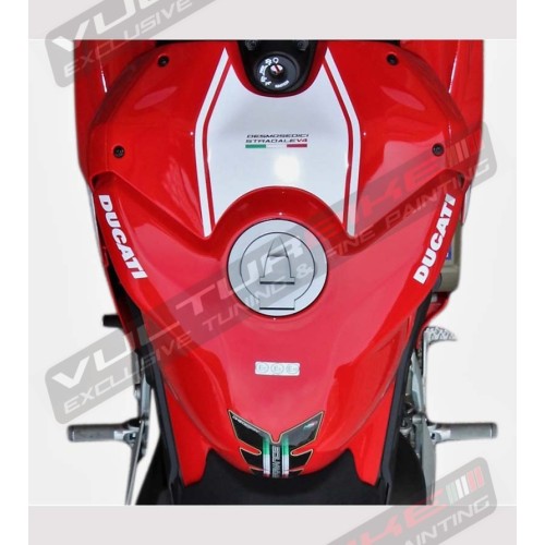 Pegatina personalizada para la cubierta del tanque - Ducati Panigale V4 / V4R 