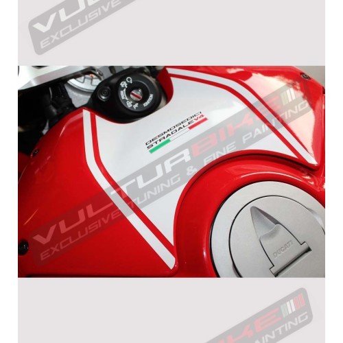 Autocollant personnalisé pour couvercle de réservoir - Ducati Panigale V4 / V4R 