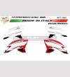 Autocollants pour les côtés nouveau design tricolore - Ducati Hypermotard 821/939 