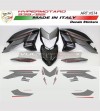 Kit adhesivo de grafito/rojo - Ducati Hypermotard 821/939 