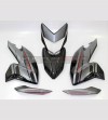 Graphit/Rot Aufkleber Kit - Ducati Hypermotard 821/939 