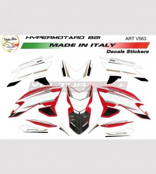 Kit adhesivo de diseño Tricolor - Ducati Hypermotard 821