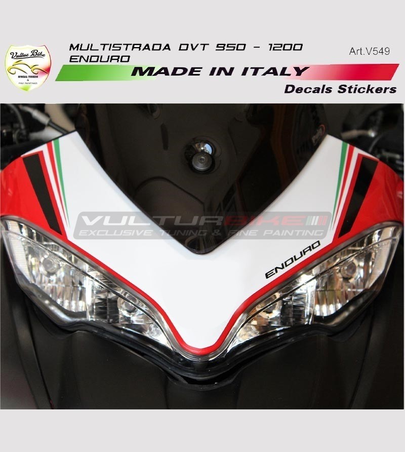 Lucky Explorer Dome Stickers - Ducati Multistrada 950/1200/Enduro