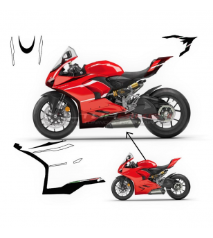 Kit adesivi design Superleggera - Ducati Panigale V2 2020