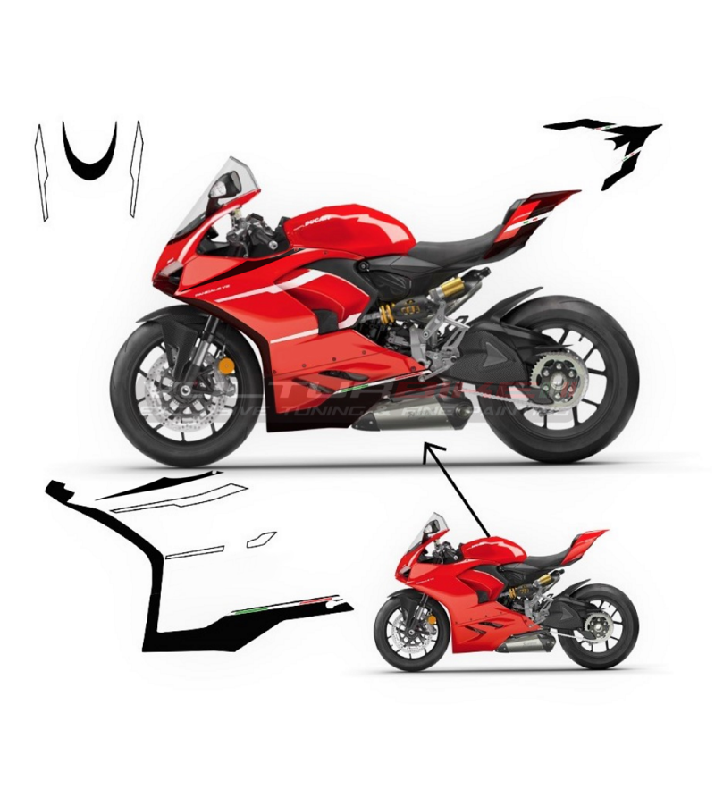 Kit adhésif superleggera design - Ducati Panigale V2 2020