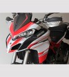 Weiße oder graue Rumpf Aufkleber - Ducati Multistrada 1200 DVT 