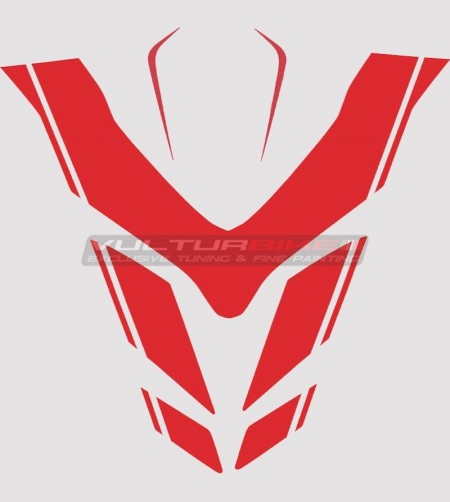 Farbige Kuppel Aufkleber - Ducati Multistrada 1200 / 1260 