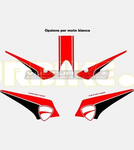 Kit de pegatinas gráficas personalizadas - Ducati Monster 