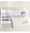 Decalcomania originale Ducati 90esimo anniversario 