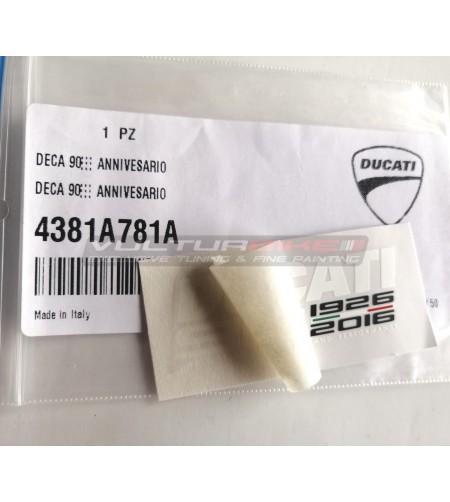 Décalcomanie originale Ducati 90e anniversaire 