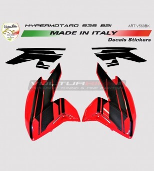 Customizable stickers for side panels - Ducati Hypermotard 821/939