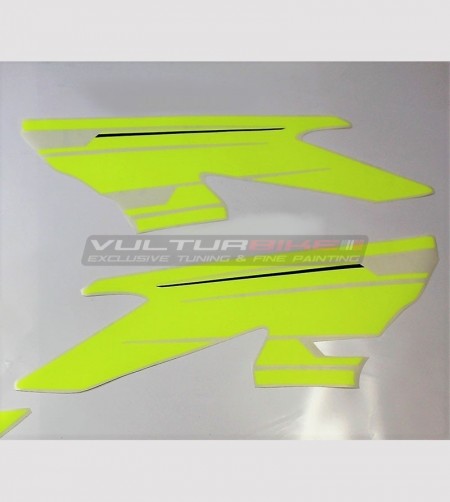 Customizable stickers for side panels - Ducati Hypermotard 821/939 