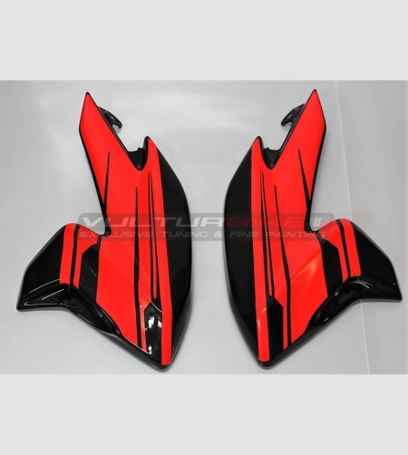 Customizable stickers for side panels - Ducati Hypermotard 821/939 