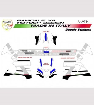 Kit de pegatinas de diseño de Moto GP - Ducati Panigale V4