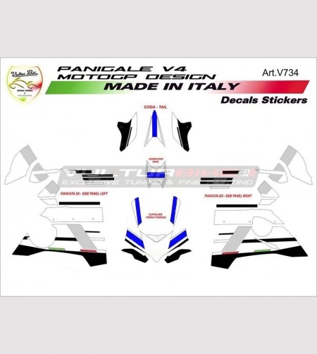 Kit adesivi design Moto GP - Ducati Panigale V4 