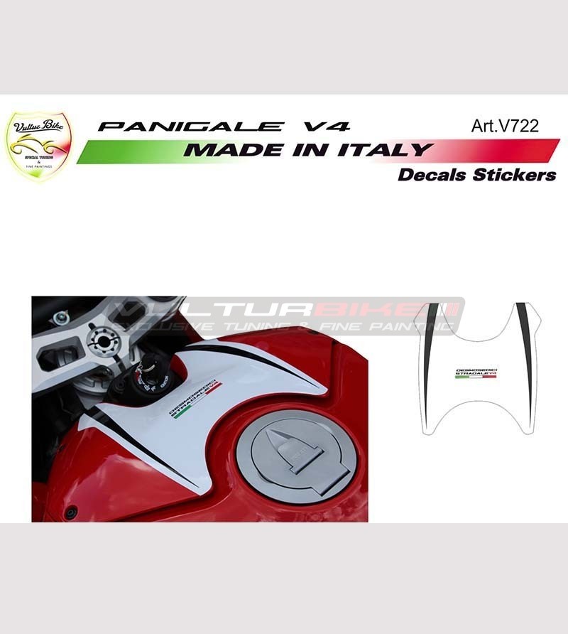 Tank-Abdeckung Aufkleber Exklusives Design - Ducati Panigale V4 / V4R