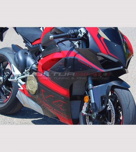 Kit complet autocollants design Couleur - Ducati Panigale V4 