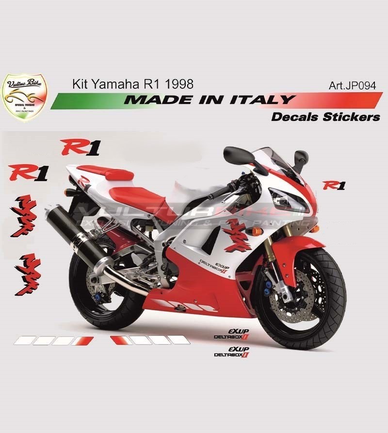 Kit adesivi replica - Yamaha R1 1998