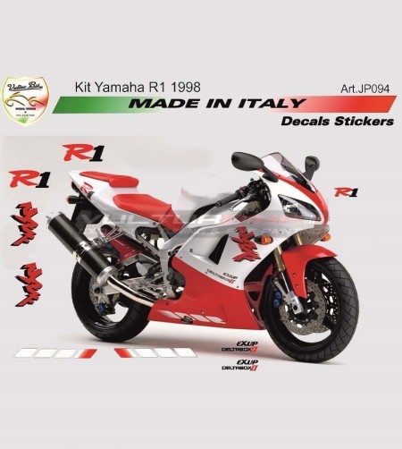 Kit de pegatinas réplica - Yamaha R1 1998