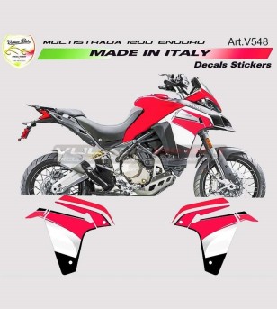 Sticker-Kits für Seiten - Ducati Multistrada Enduro