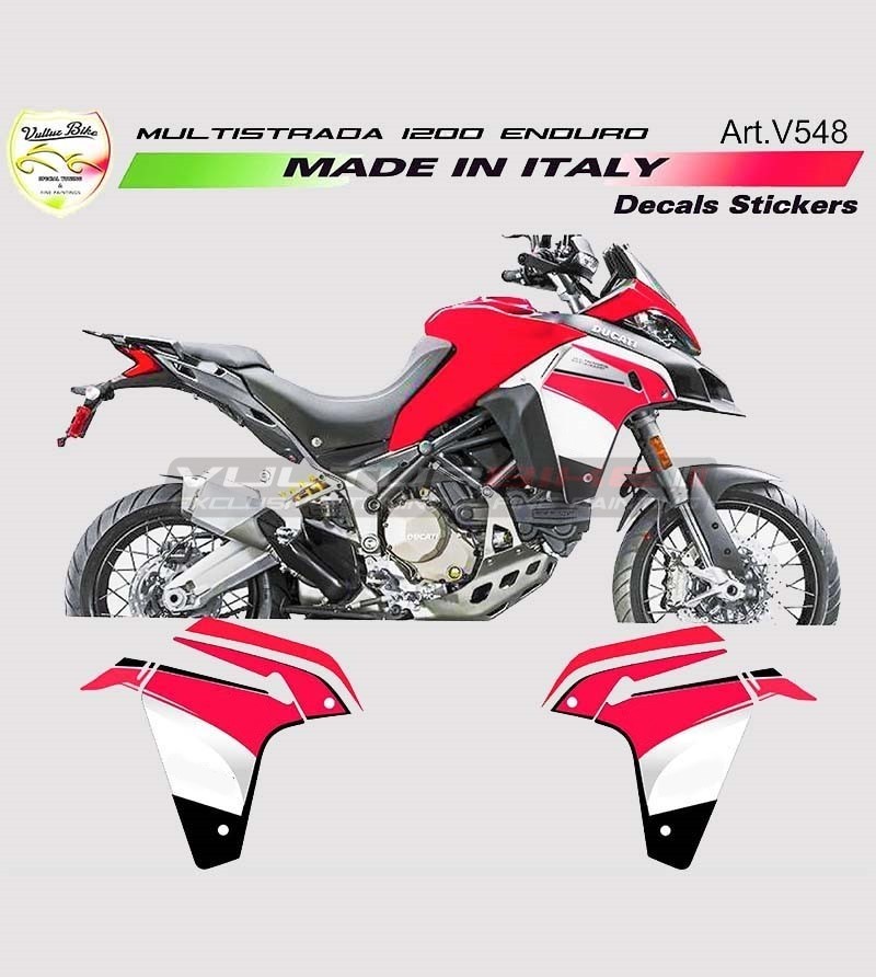 Stickers kit for sides - Ducati Multistrada Enduro