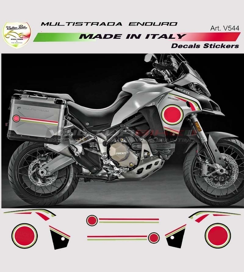 Lucky Explorer Aufkleber - Ducati Multistrada 1200 Enduro