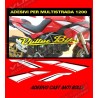 Pegatinas laterales de carenada - Ducati Multistrada 1200