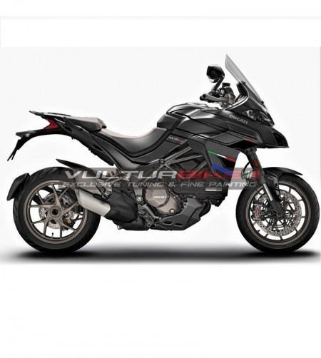 Komplettes Streifenaufkleber-Set - Ducati Multistrada 1260 / 950 ab 2019 