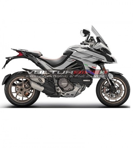 Komplettes Streifenaufkleber-Set - Ducati Multistrada 1260 / 950 ab 2019 